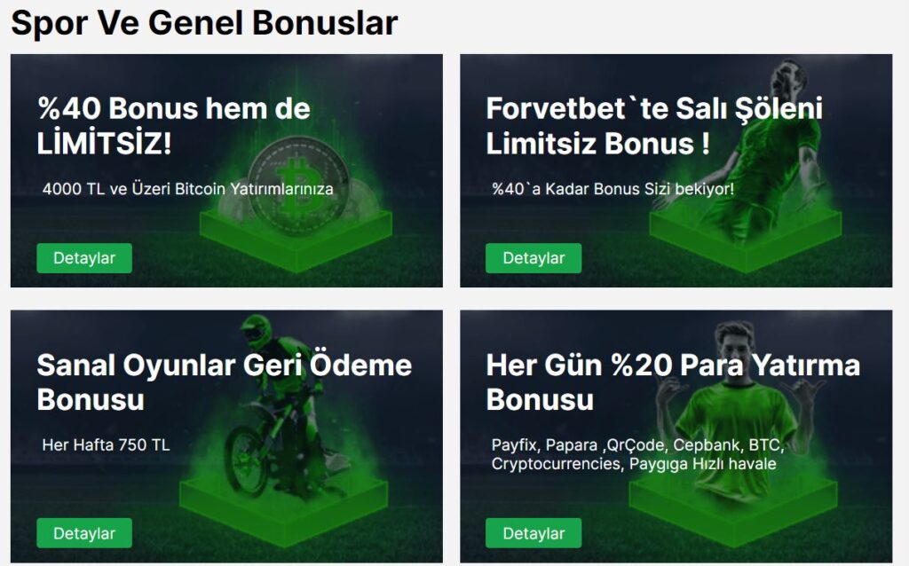 forvetbet sanal bahisler